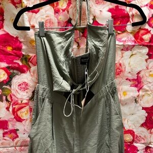 NWT Kittenish Olive green jumpsuit